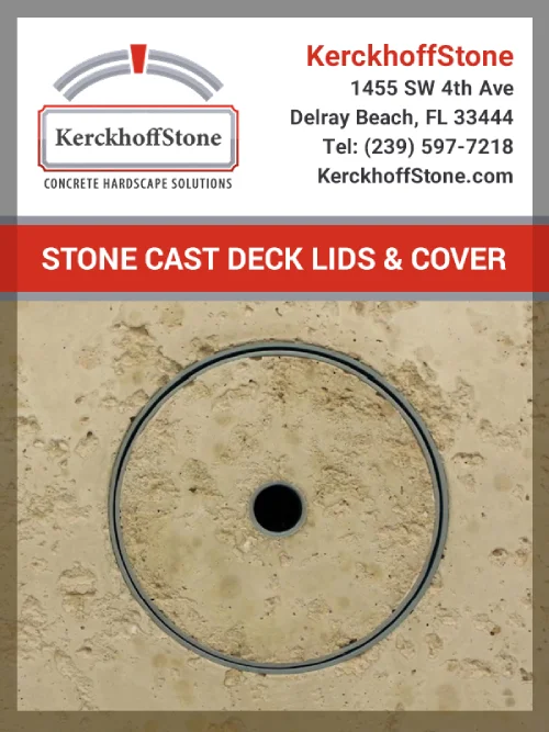 Kerckhoffstone Stone Cast Deck Lids & Covers