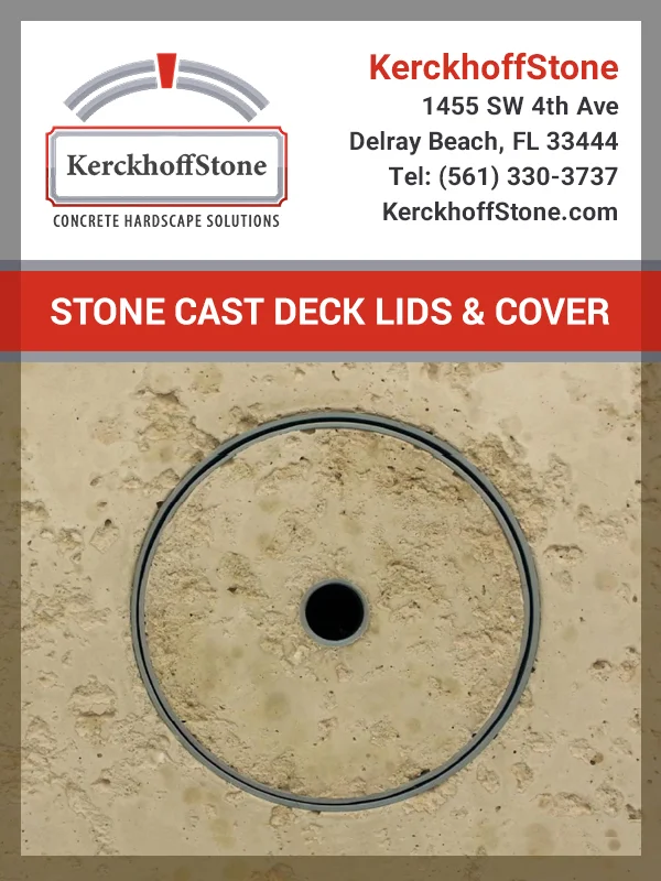 Kerckhoffstone Stone Cast Deck Lids & Covers