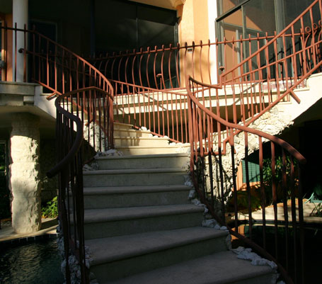 Gibson Residence Stair treads