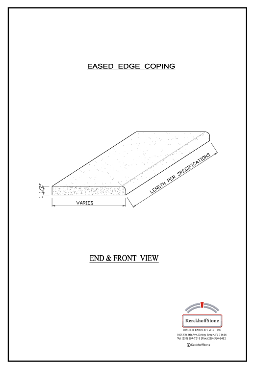 Eased Edge Coping