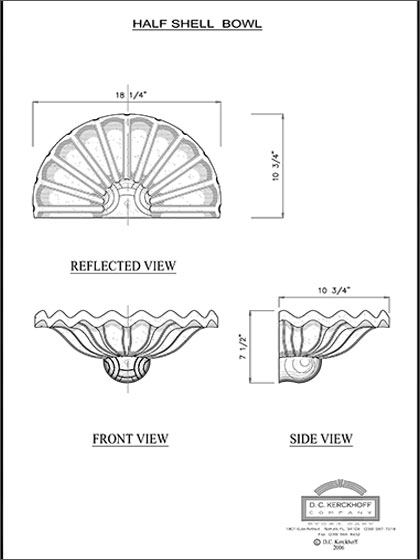 Half Shell Bowl
