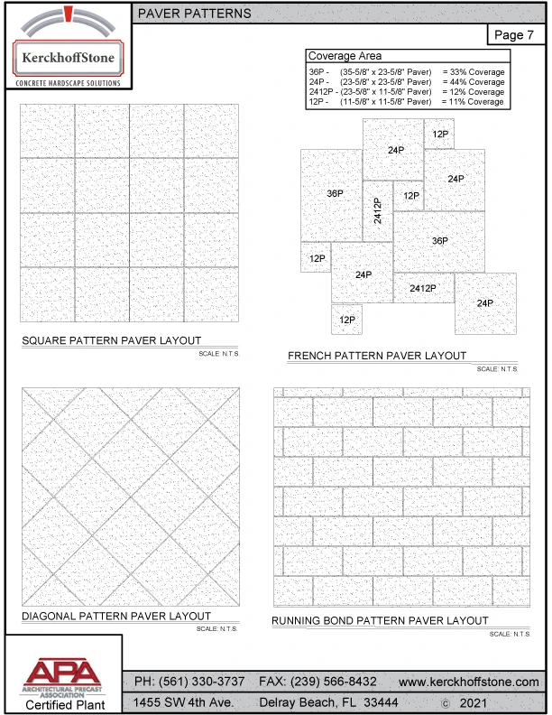 Paver Patterns