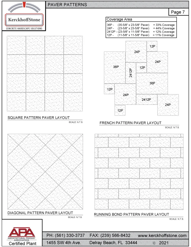 Paver Patterns