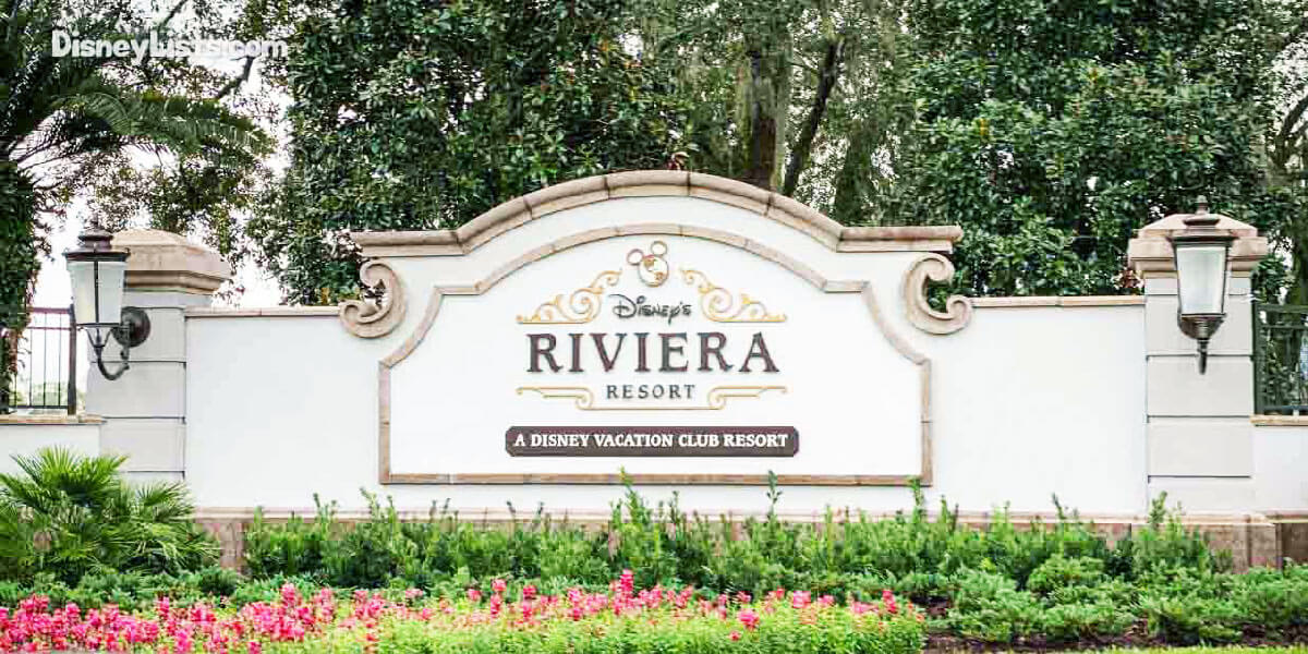 Riviera Resort Entry Sign