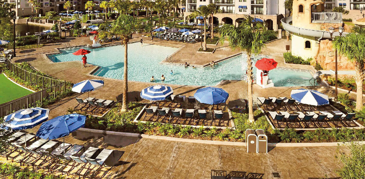 Riviera Resort Family Pool Curbs and Coping
