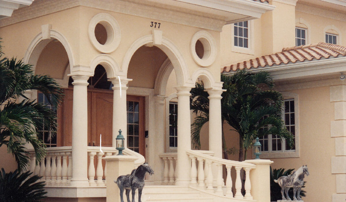 University Park Clubhouse Entry Balustrade