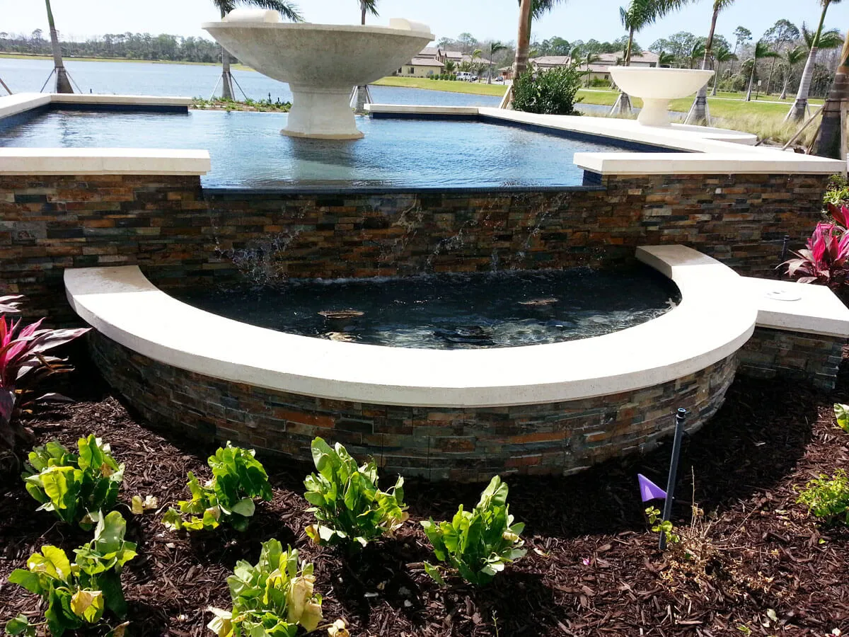 Treviso Bay Roundabout Fountain