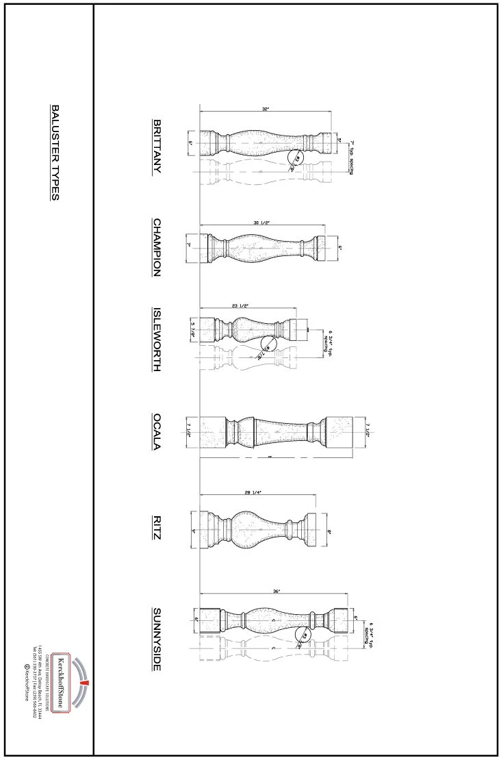 Baluster Sheet