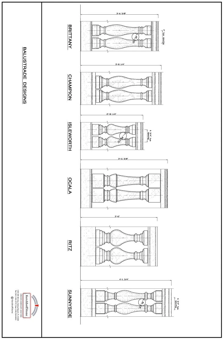Balustrade Designs