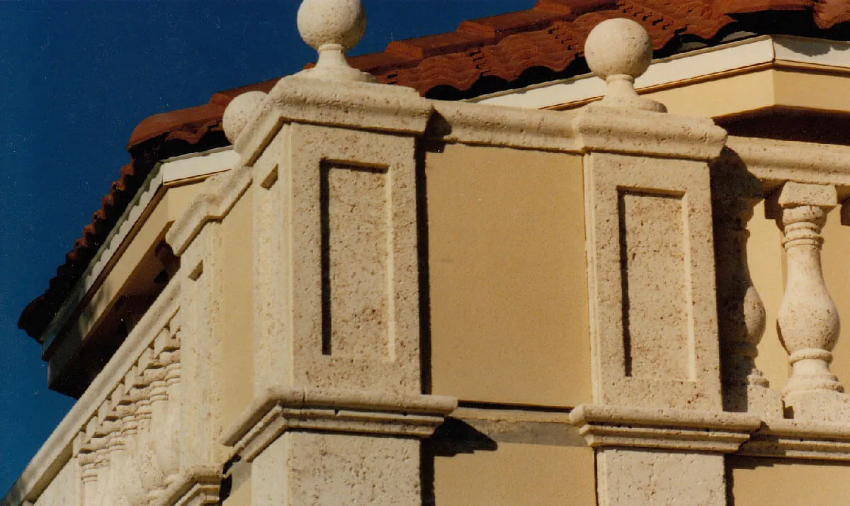 Bay Colony Naples Gatehouse Balustrade and Newel Posts