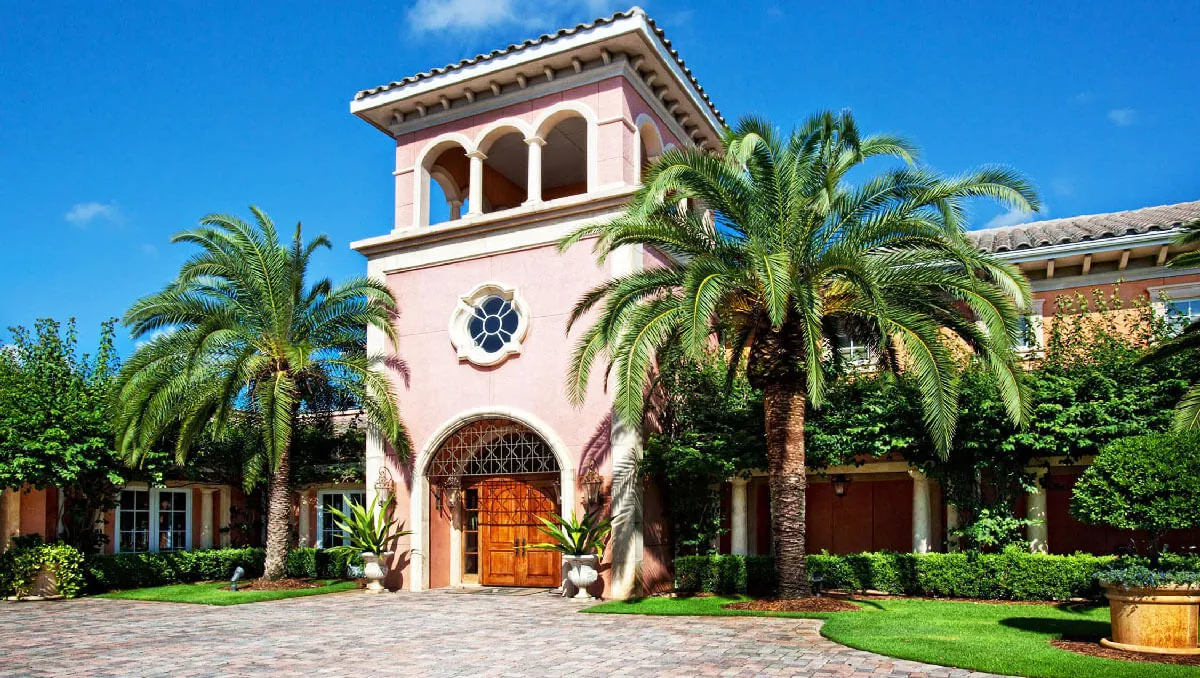 Club at Mediterra Quatrefoil and Cornice