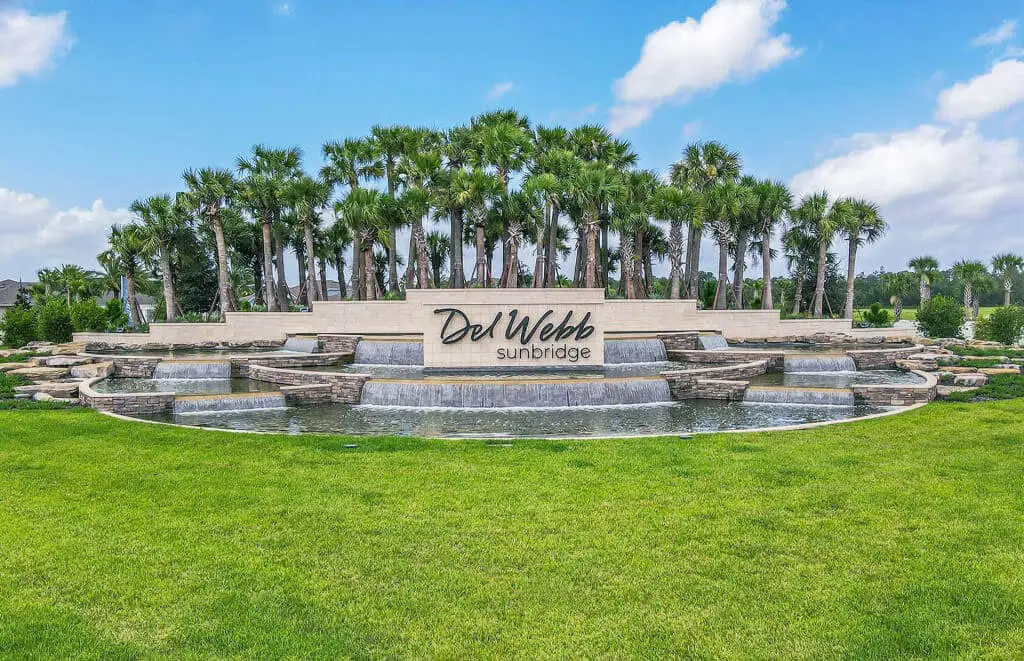 Del Webb Sunbridge Entrance Overview
