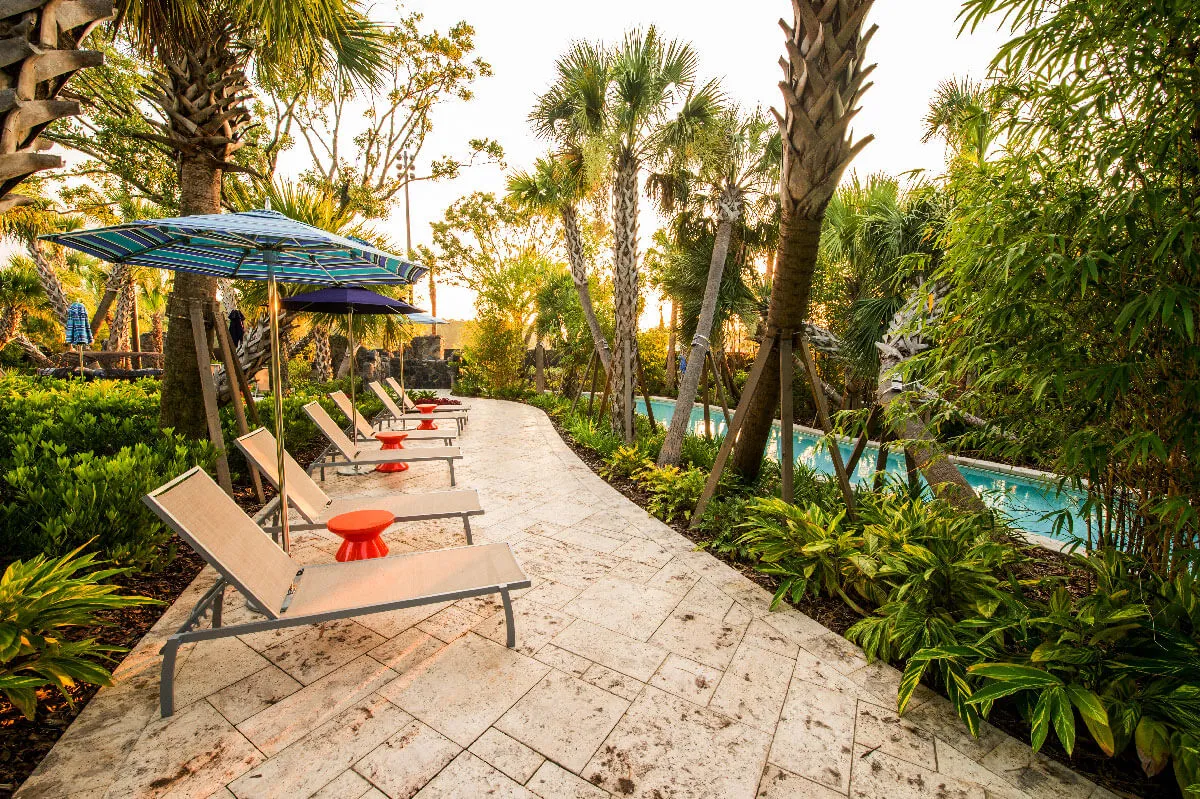 Four Seasons Orlando Random Ashlar Pattern Color Old San Juan