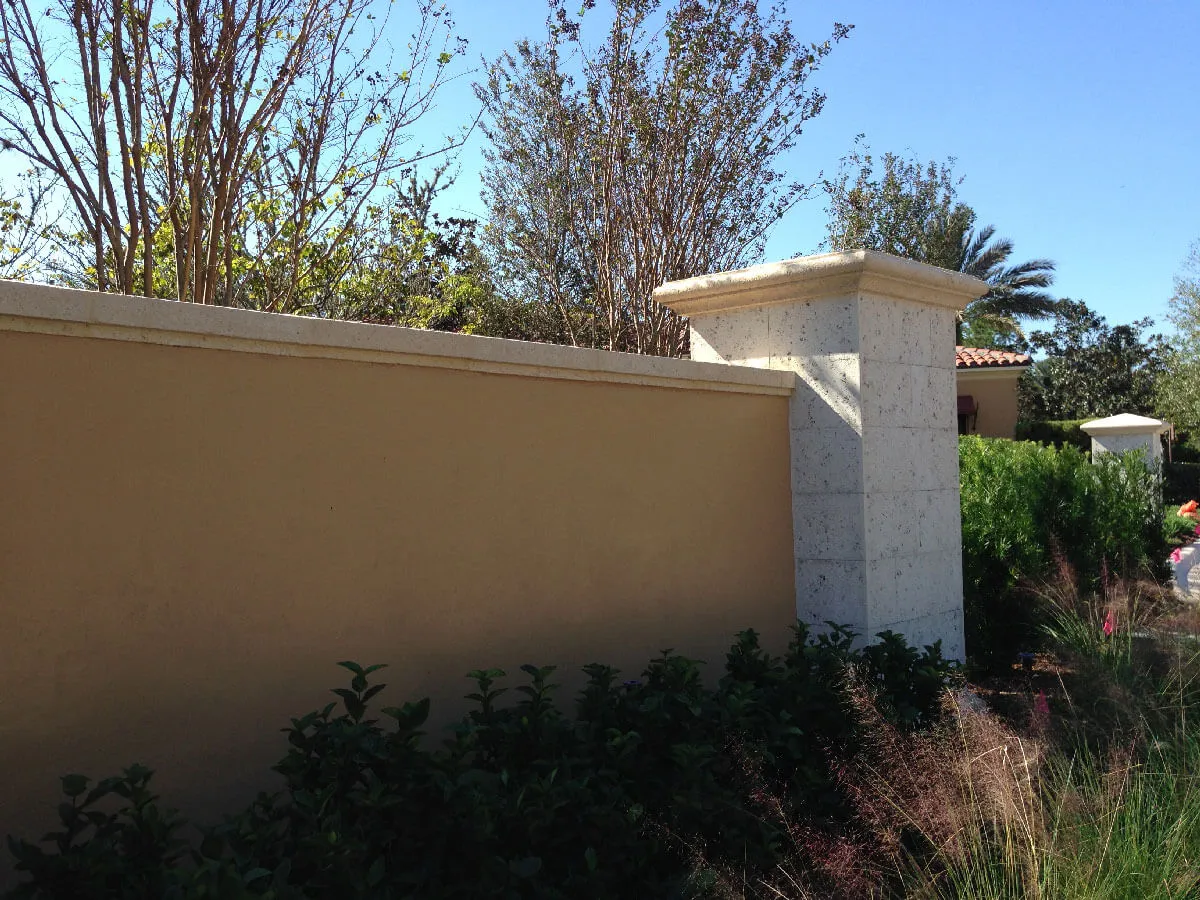 Golden Oak Wall and Column Caps Color Golden Yellow