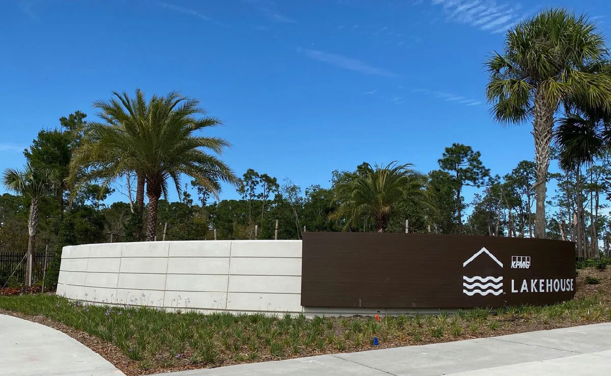 KPMG Lake Nona Entry Signage