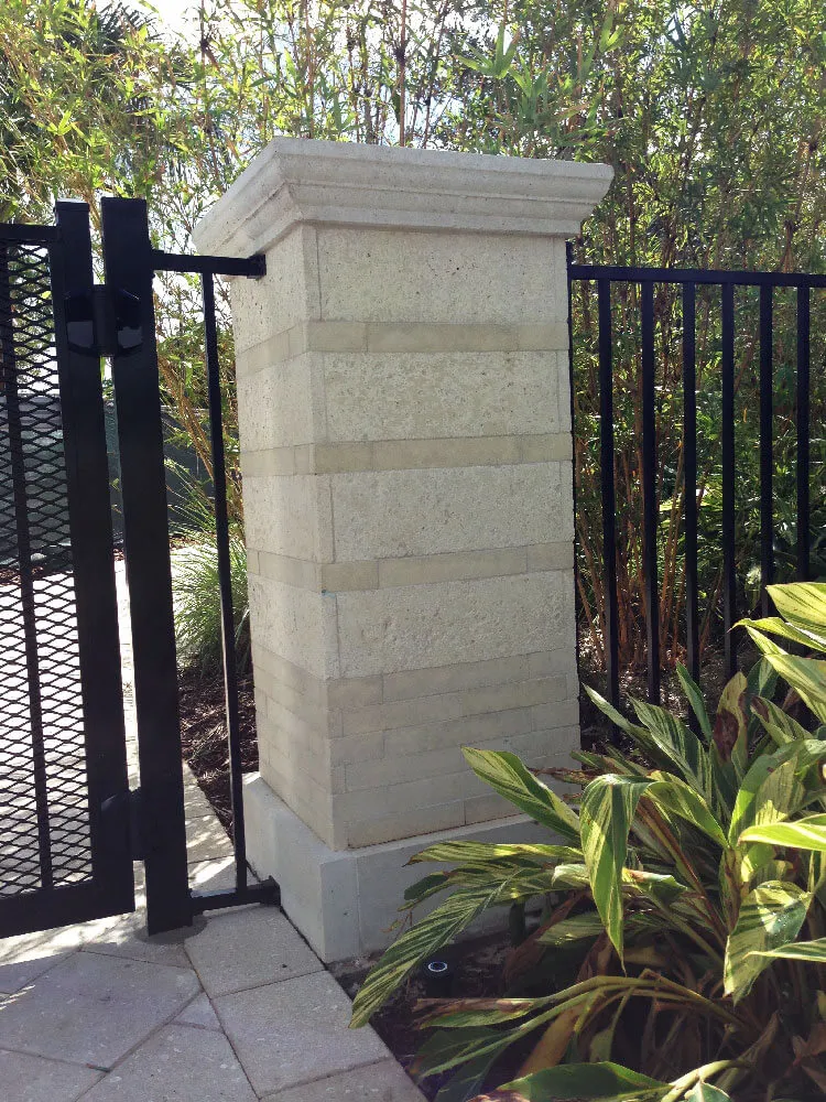 Lake Buena Vista Gate Column Color Bristol Acid wash and Keystone Textures