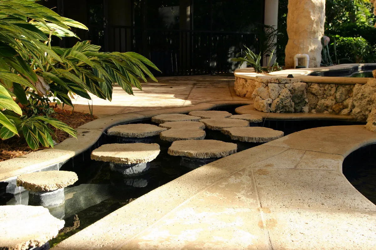Marco Island Residence Stepping Stones