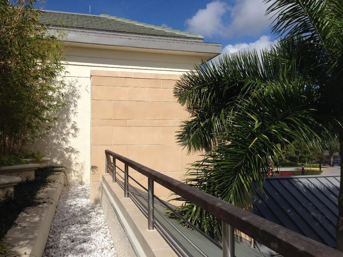 Moorings Park Naples Roof Coping Color Fiddlesticks Acid Wash