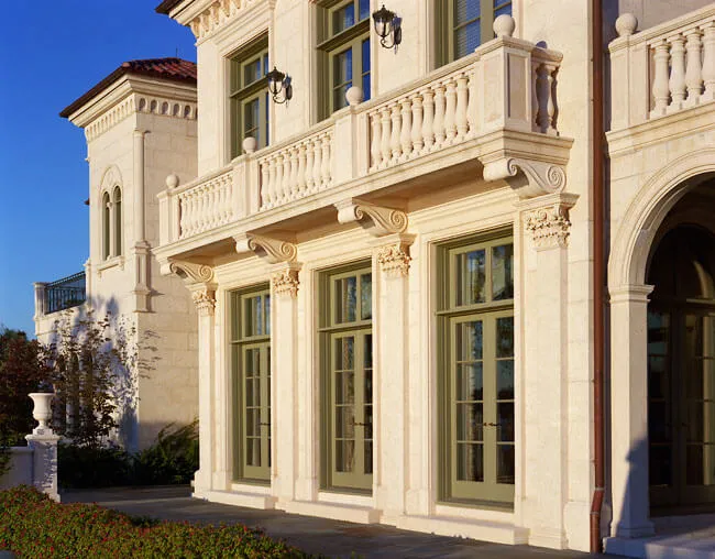 NY Residence Rear Balcony Full Thickness Wall Veneer