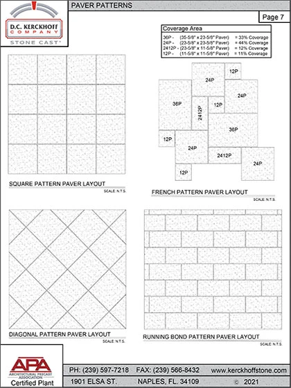 Paver Patterns