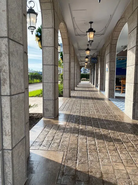 Riviera Resort Orlando Colonnade with Veneer Color Coastland