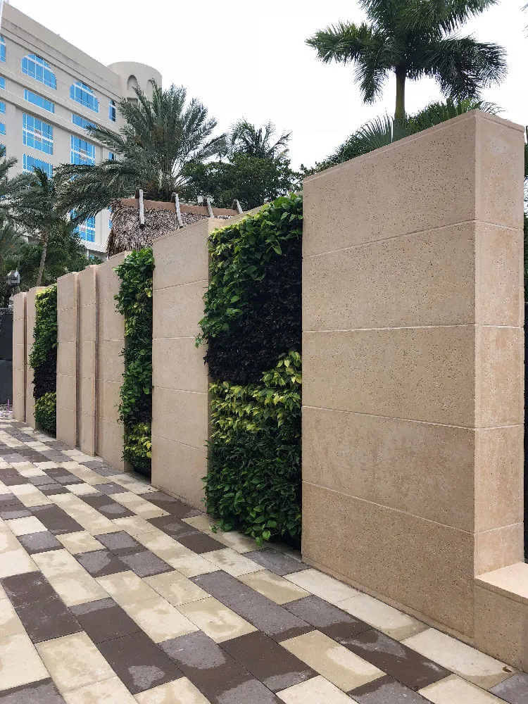 Seminole Hard Rock Hollywood Wall Veneer at GreenWall