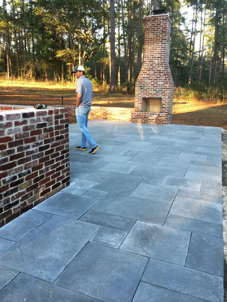 Tallahassee Residence BlueStone Pavers