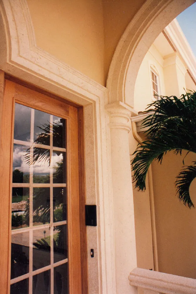 University Park Door Trim and Arch