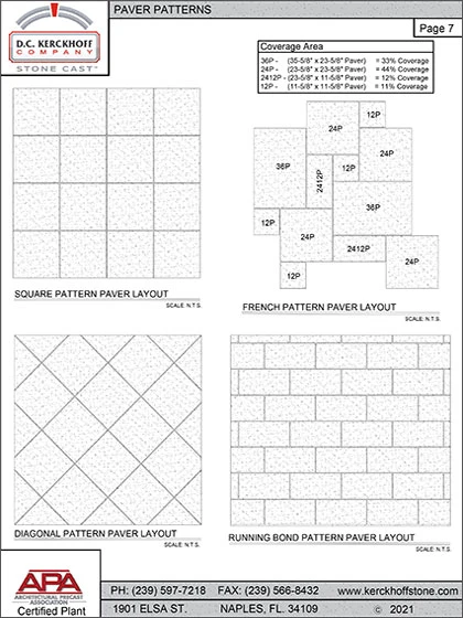Paver Patterns