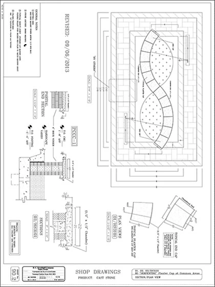 Double Serpentine Wall Coping