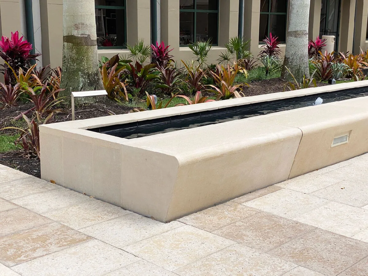 Artis Naples Benches at Fountain