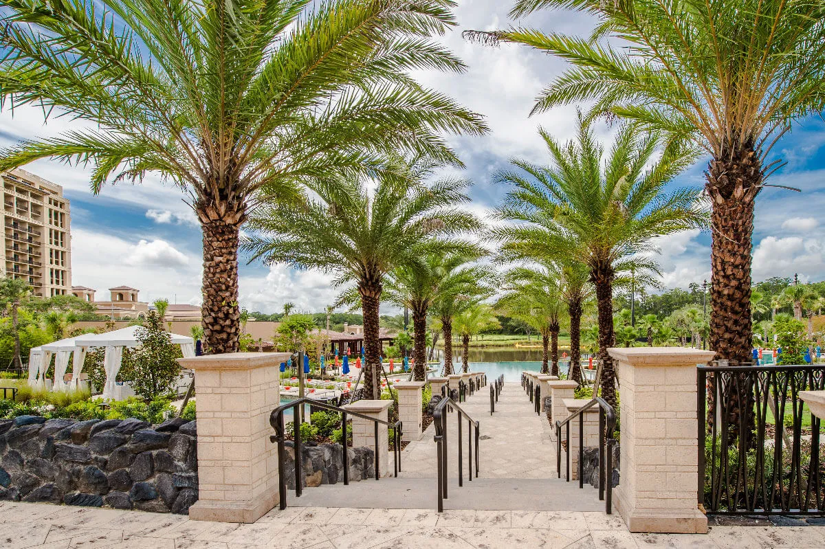 Four Seasons Orlando Hardscape Column caps Color Double Cappuccino