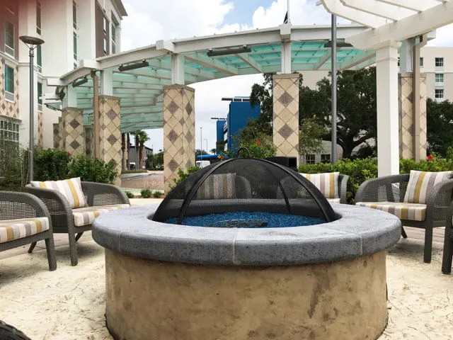 Hampton Inn and Suites Fire Pit Cap