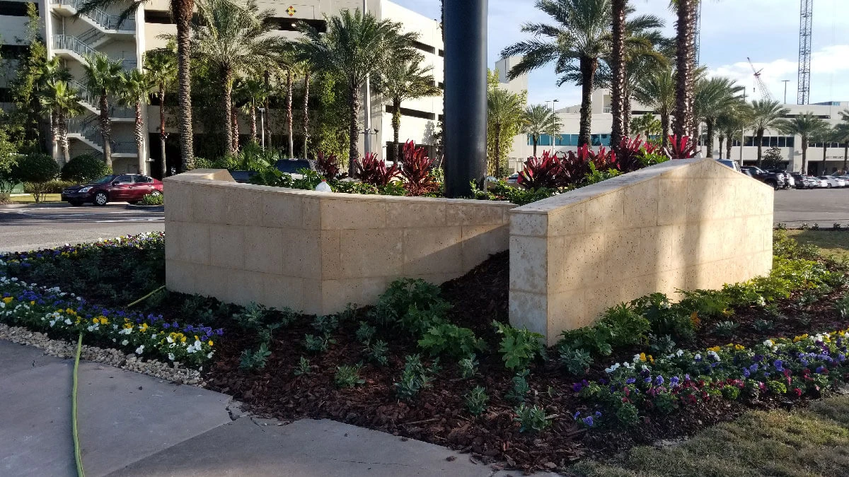 Seminole Hard Rock Tampa Monument Sign Wall Veneer Color VIlla M